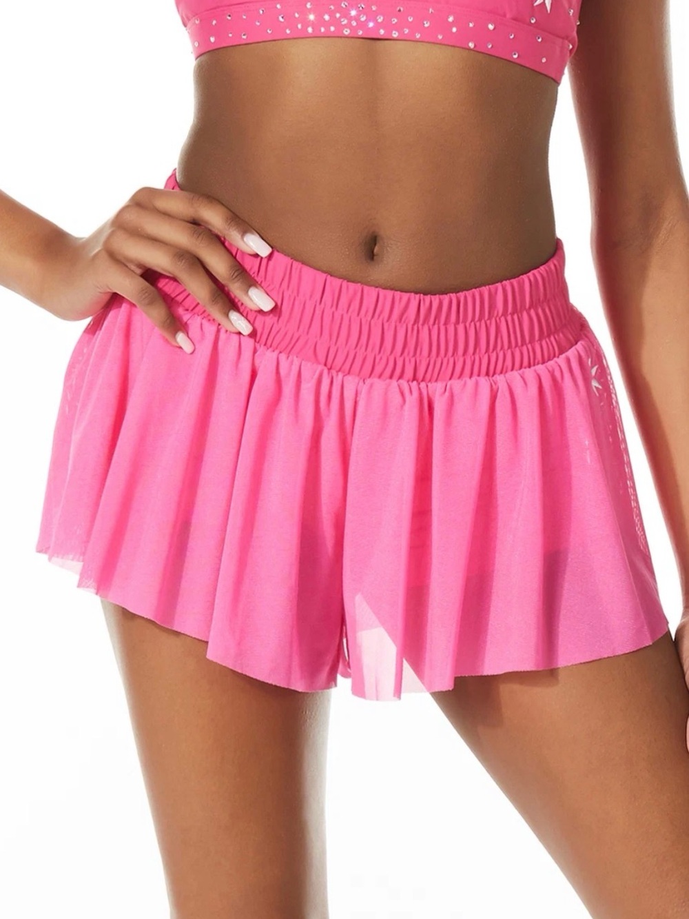 Rebel Athletic Sway Short in Fuchsia
